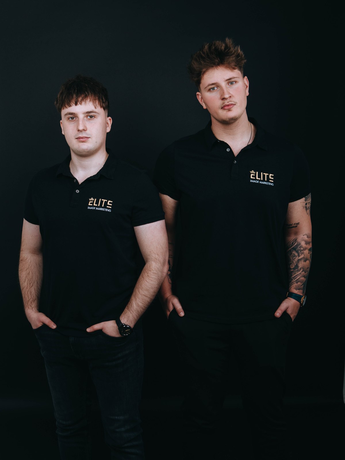 Seres Sándor és Taussig Dávid, az Elite Image Marketing ügyvezetői